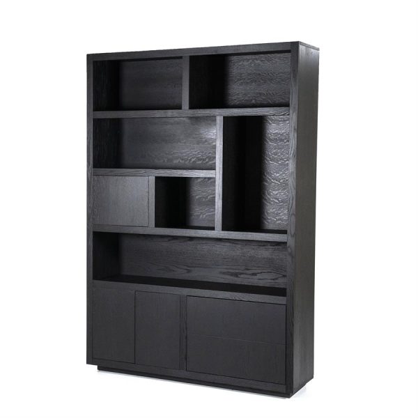 Kabinet Helsinki 150x220 cm - zwart Eleonora - Afbeelding 2