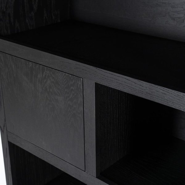 Kabinet Helsinki 150x220 cm - zwart Eleonora - Afbeelding 3