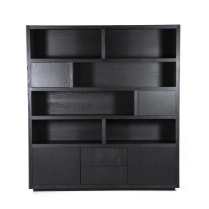 Kabinet Helsinki 200x220 cm - zwart Eleonora