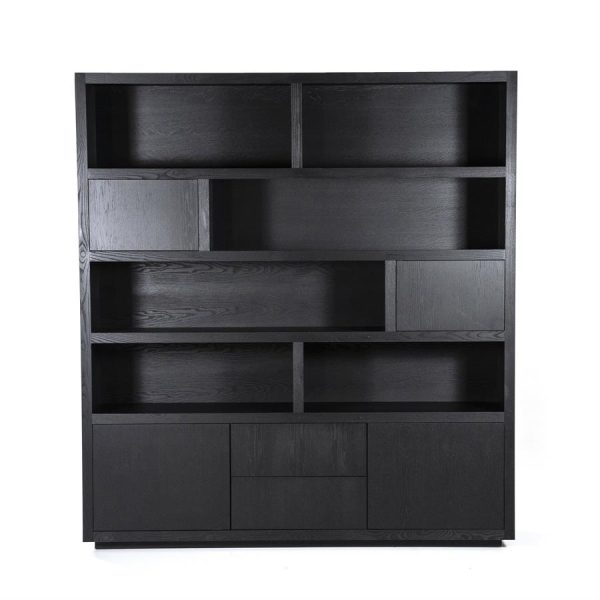 Kabinet Helsinki 200x220 cm - zwart Eleonora