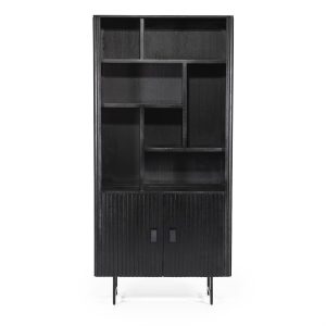 Boekenkast Remi - zwart Eleonora