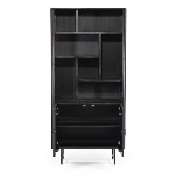 Boekenkast Remi - zwart Eleonora - Afbeelding 2