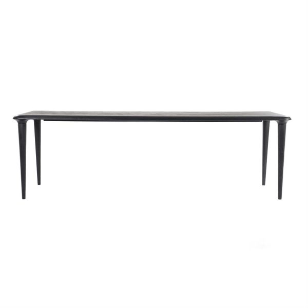 Eettafel Jiska 300x100 - zwart Eleonora
