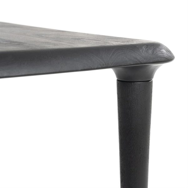 Eettafel Jiska 300x100 - zwart Eleonora - Afbeelding 4
