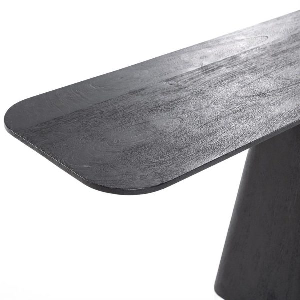 Sidetable Aron 180x40 - zwart Eleonora - Afbeelding 5