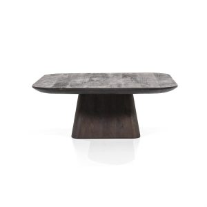 Salontafel Aron vierkant 80x80 - bruin Eleonora