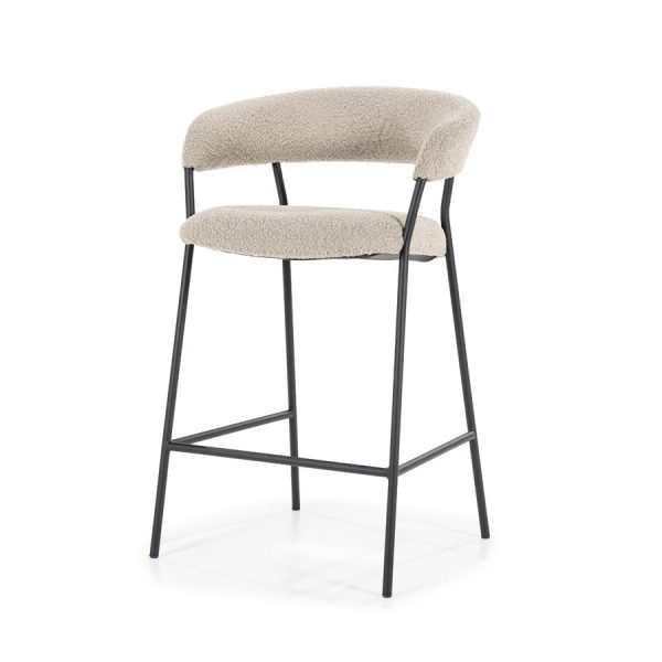 Barstoel Luka - taupe Copenhagen Eleonora
