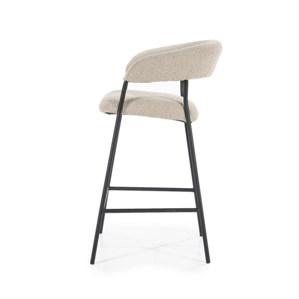 Barstoel Luka - taupe Copenhagen Eleonora - Afbeelding 3