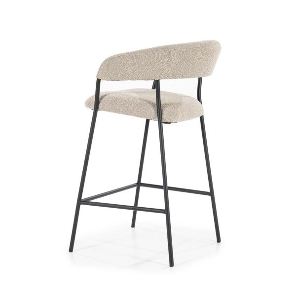 Barstoel Luka - taupe Copenhagen Eleonora - Afbeelding 4