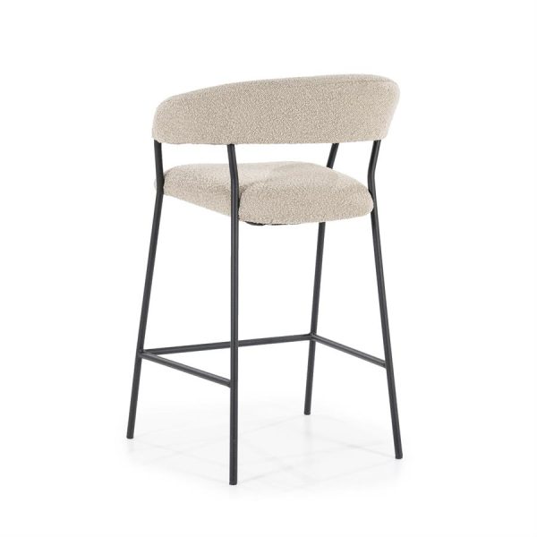 Barstoel Luka - taupe Copenhagen Eleonora - Afbeelding 5
