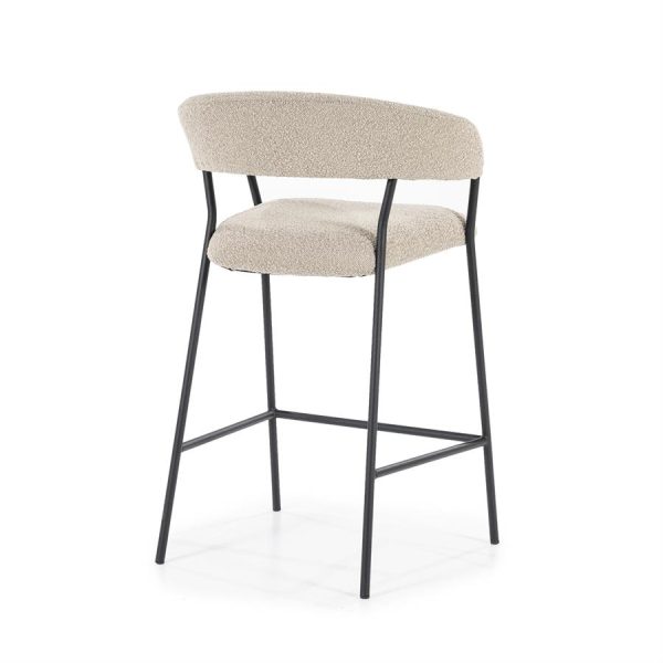 Barstoel Luka - taupe Copenhagen Eleonora - Afbeelding 7