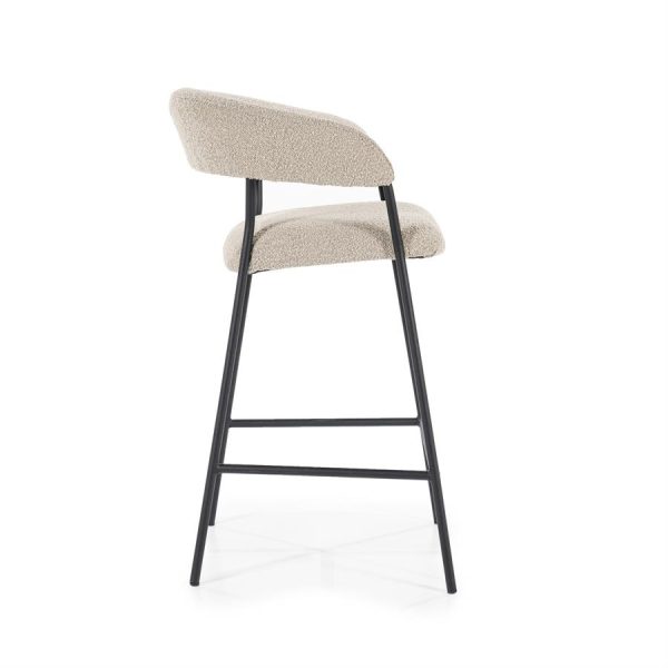 Barstoel Luka - taupe Copenhagen Eleonora - Afbeelding 9