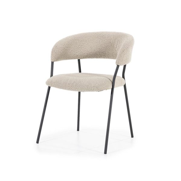 Stoel Luka - taupe Copenhagen Eleonora