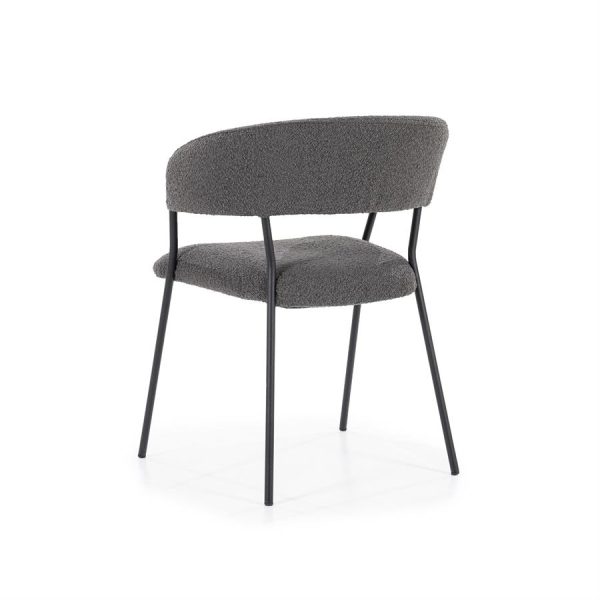 Stoel Luka - antraciet Copenhagen Eleonora - Afbeelding 5