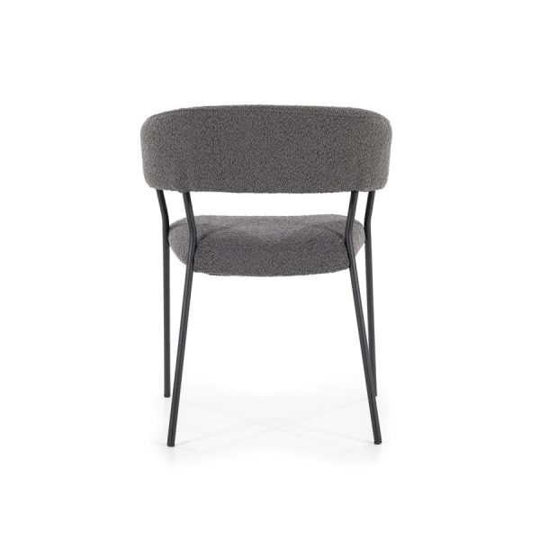 Stoel Luka - antraciet Copenhagen Eleonora - Afbeelding 6