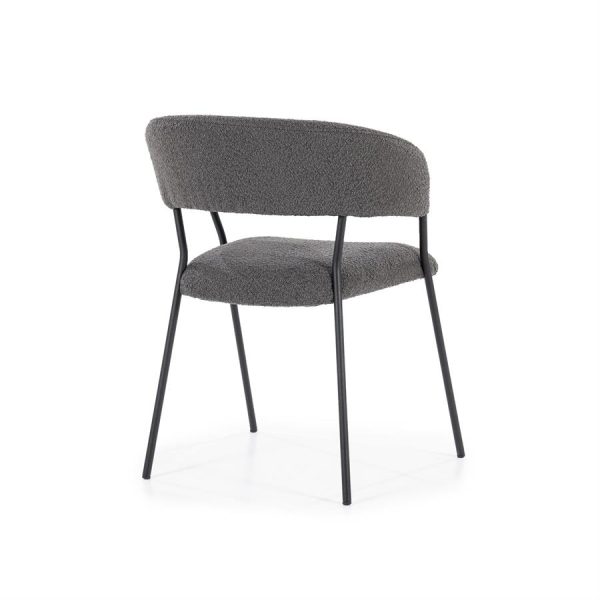 Stoel Luka - antraciet Copenhagen Eleonora - Afbeelding 7