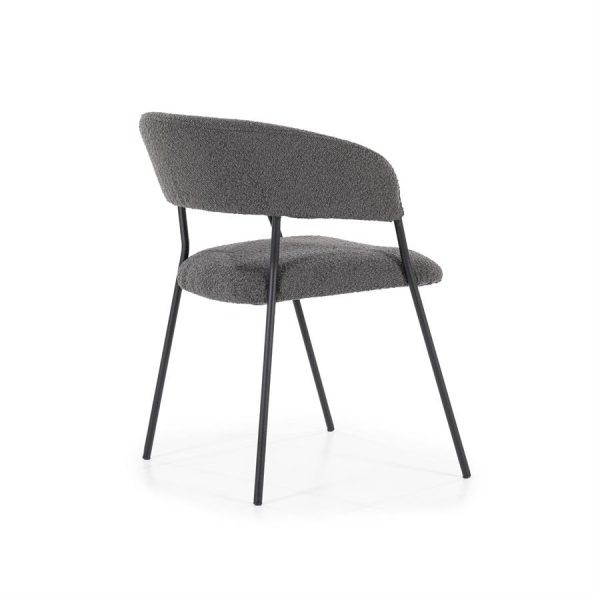 Stoel Luka - antraciet Copenhagen Eleonora - Afbeelding 8