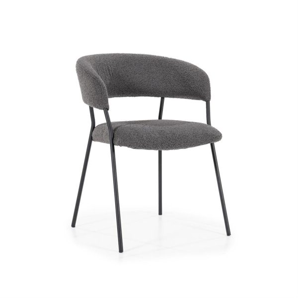 Stoel Luka - antraciet Copenhagen Eleonora - Afbeelding 11