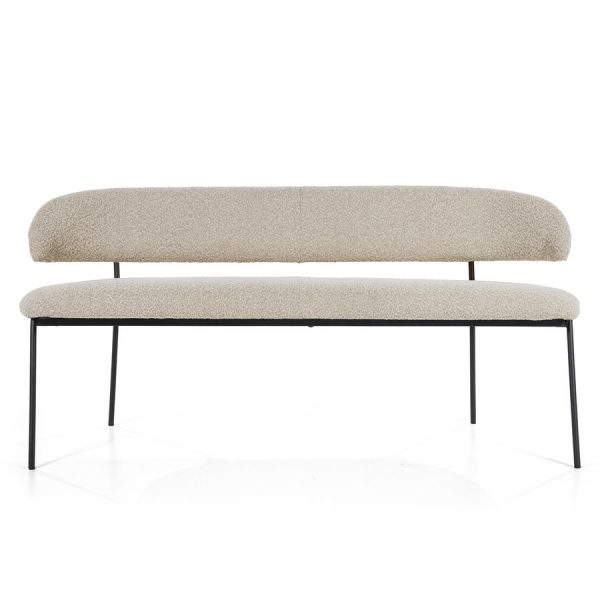 Eetkamerbank Luka - taupe Copenhagen Eleonora