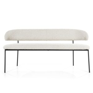 Eetkamerbank Luka - beige Copenhagen Eleonora