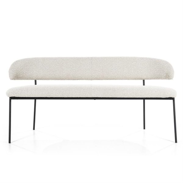 Eetkamerbank Luka - beige Copenhagen Eleonora