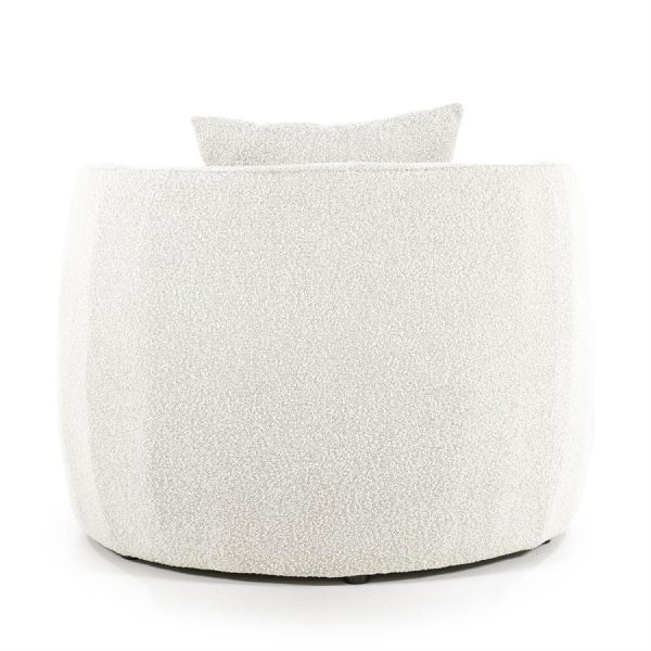 Fauteuil Louis met kussen - beige Spark Eleonora - Afbeelding 7