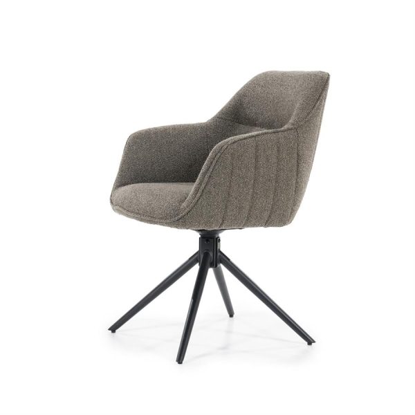 Stoel Jeff - bruin Bogda Eleonora - Afbeelding 2