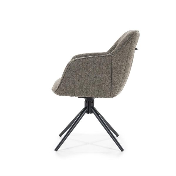 Stoel Jeff - bruin Bogda Eleonora - Afbeelding 3