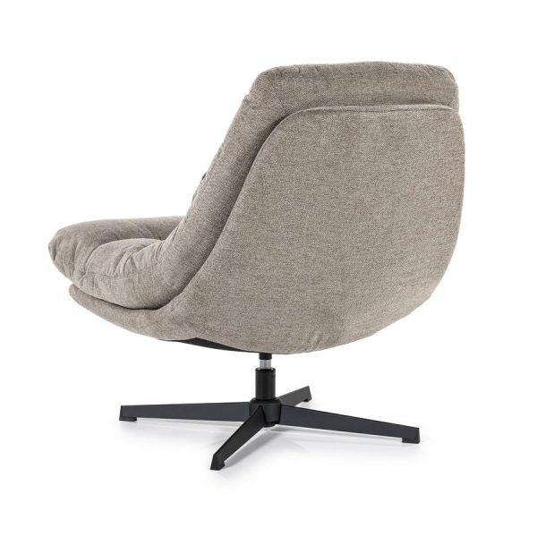 Fauteuil Cooper met kussen - bruin Houston Eleonora - Afbeelding 3