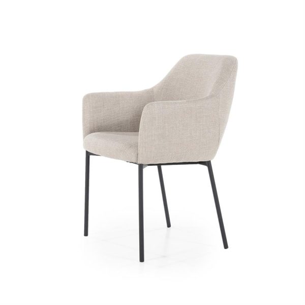 Stoel Paul - taupe Linea Eleonora - Afbeelding 2