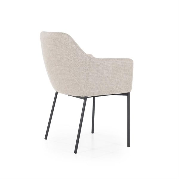 Stoel Paul - taupe Linea Eleonora - Afbeelding 8