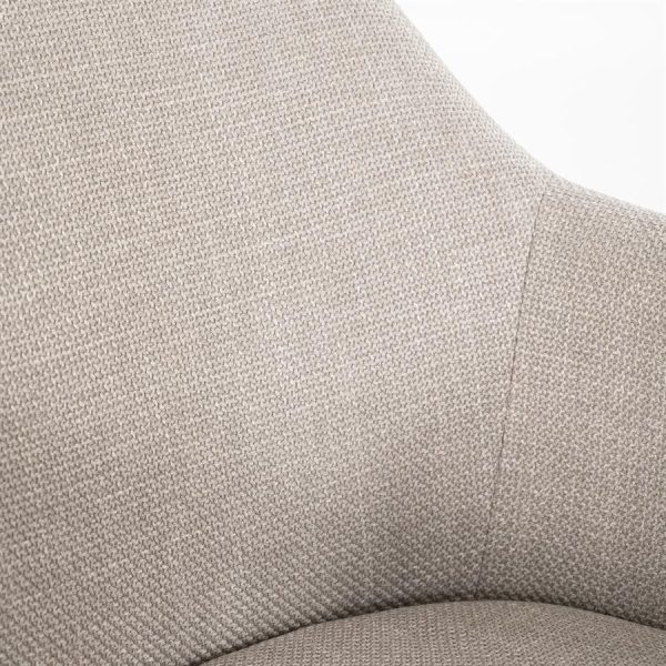Stoel Paul - taupe Linea Eleonora - Afbeelding 14