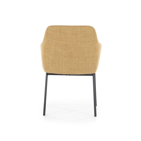 Stoel Paul - mosterd Linea Eleonora - Afbeelding 6