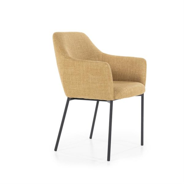 Stoel Paul - mosterd Linea Eleonora - Afbeelding 10
