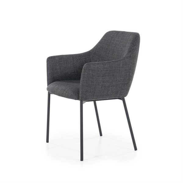 Stoel Paul - antraciet Linea Eleonora - Afbeelding 2