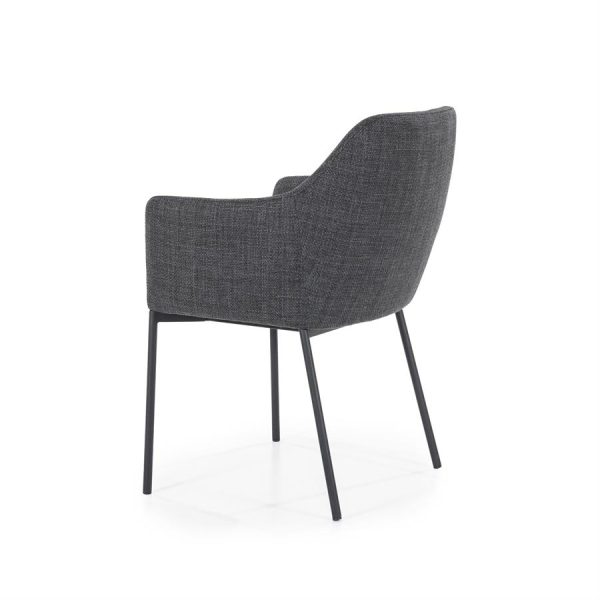Stoel Paul - antraciet Linea Eleonora - Afbeelding 4