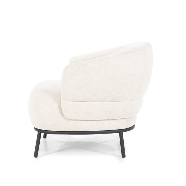 Fauteuil David - beige Safari Eleonora - Afbeelding 3