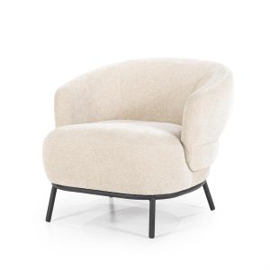 Fauteuil David - taupe Safari Eleonora