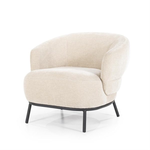 Fauteuil David - taupe Safari Eleonora