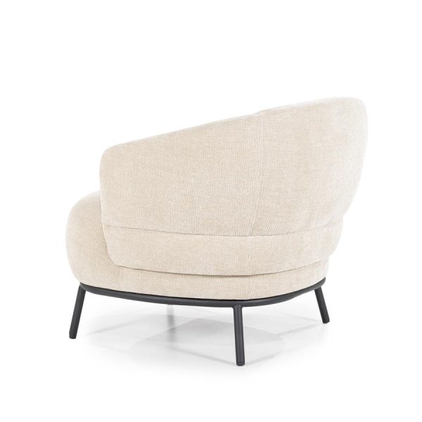 Fauteuil David - taupe Safari Eleonora - Afbeelding 4