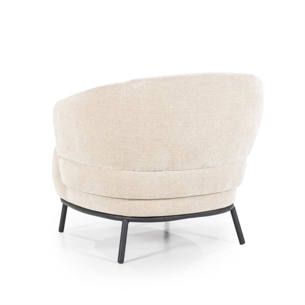 Fauteuil David - taupe Safari Eleonora - Afbeelding 6