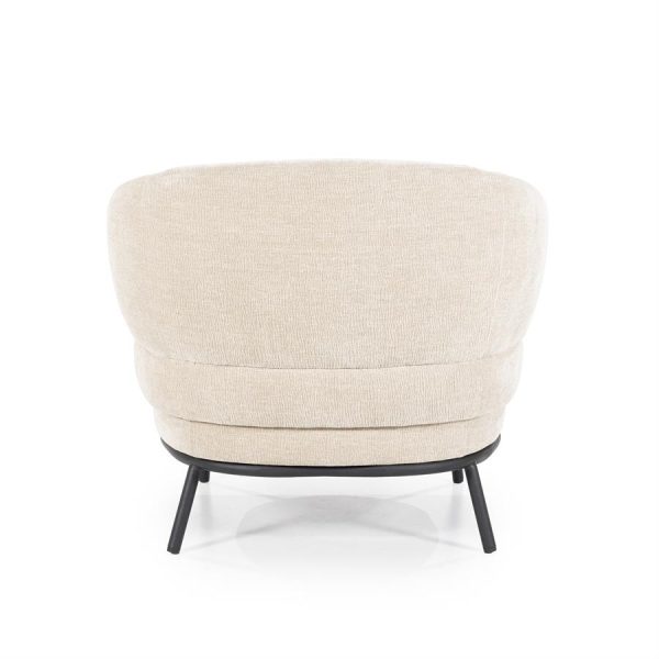 Fauteuil David - taupe Safari Eleonora - Afbeelding 7