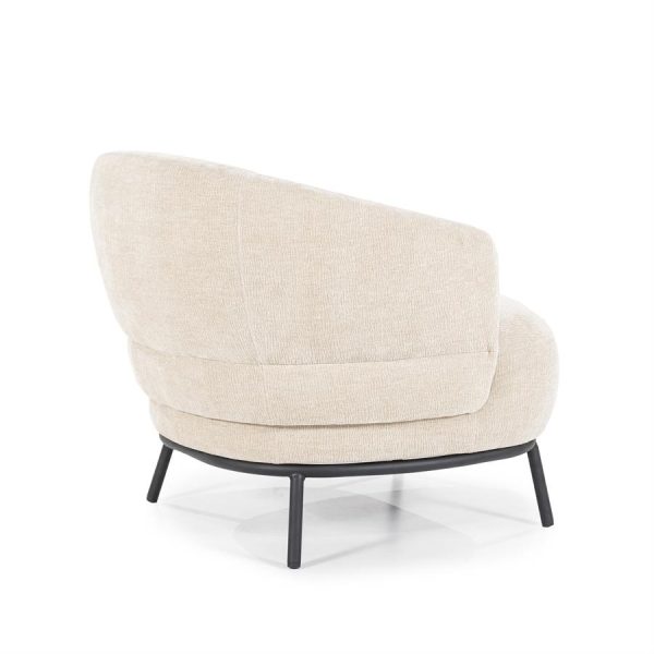 Fauteuil David - taupe Safari Eleonora - Afbeelding 9