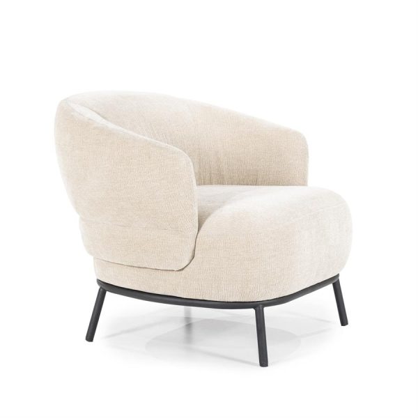 Fauteuil David - taupe Safari Eleonora - Afbeelding 11