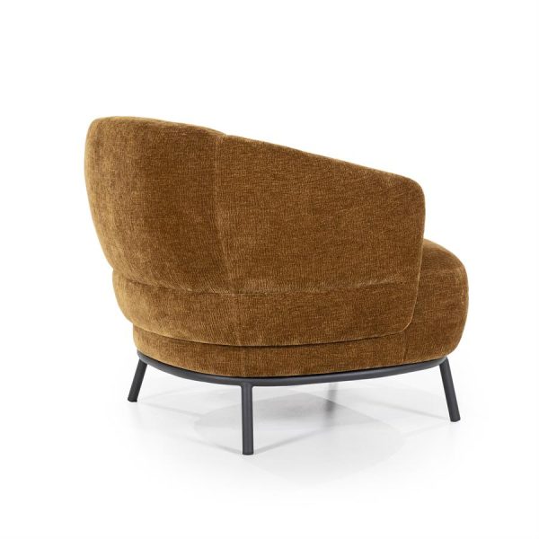 Fauteuil David - mosterd Safari Eleonora - Afbeelding 8