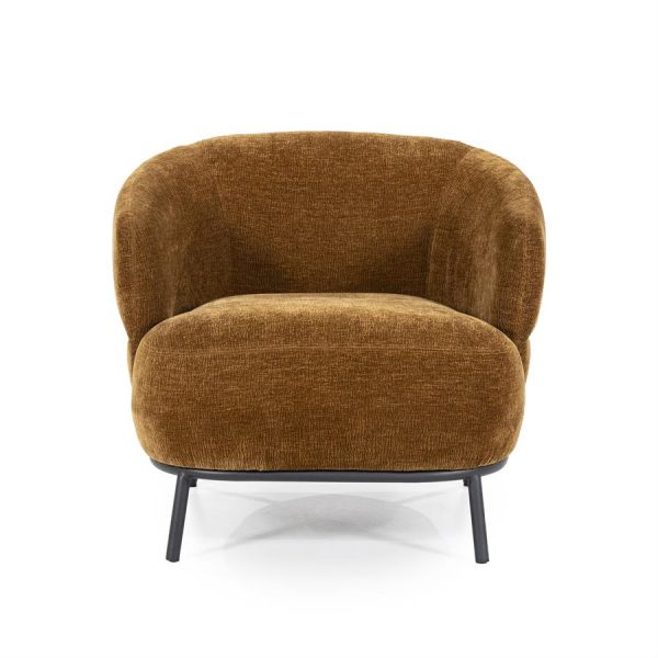 Fauteuil David - mosterd Safari Eleonora - Afbeelding 12