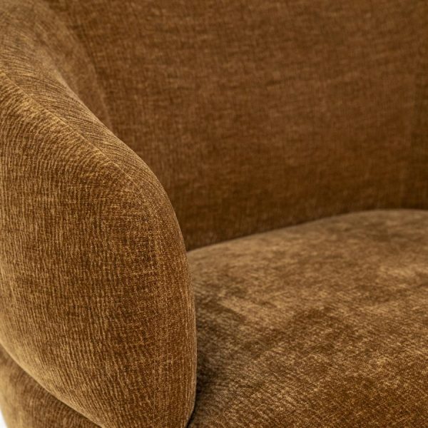 Fauteuil David - mosterd Safari Eleonora - Afbeelding 14