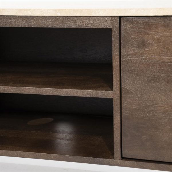 TV meubel Lio 170 cm - 2drs. Eleonora - Afbeelding 4