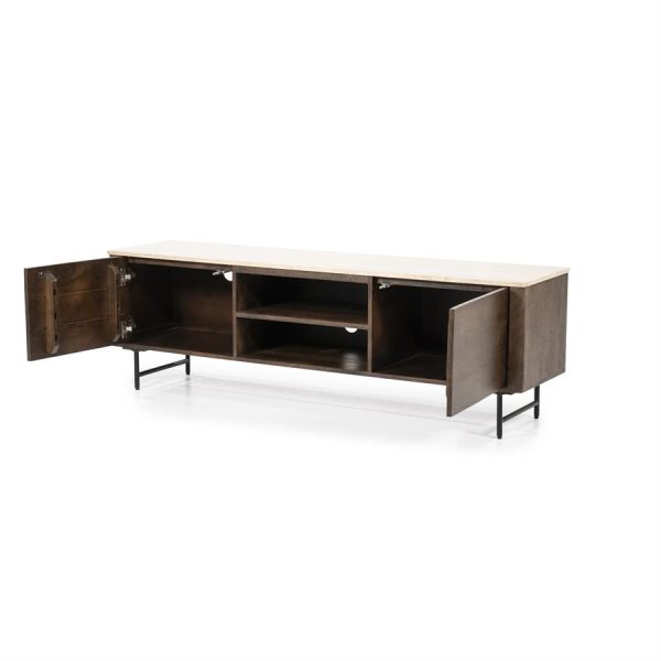 TV meubel Lio 170 cm - 2drs. Eleonora - Afbeelding 10