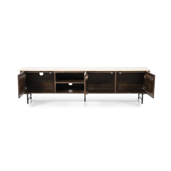 TV meubel Lio 200 cm - 3drs. Eleonora - Afbeelding 2
